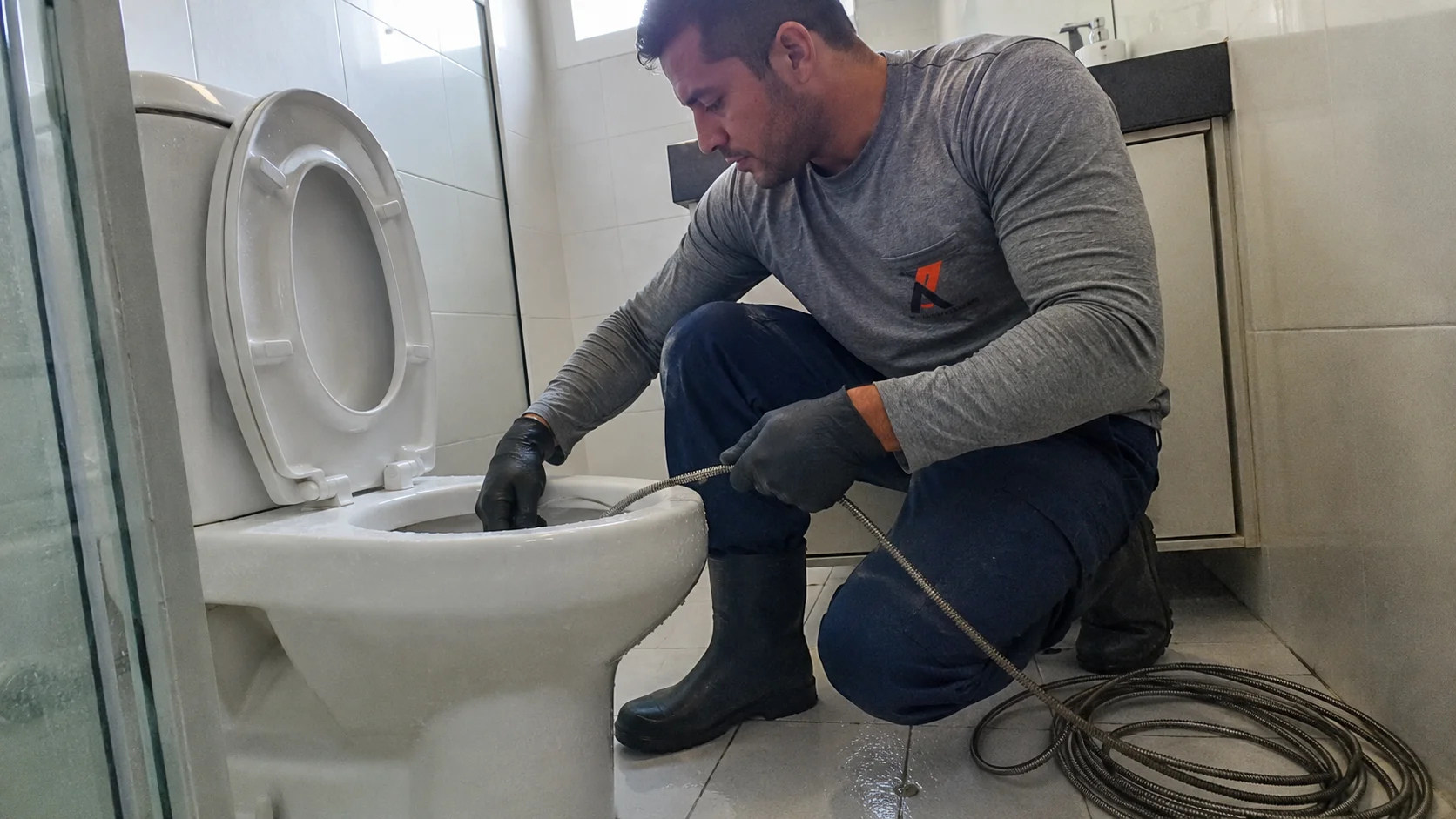 Desentupimento de vaso sanitário